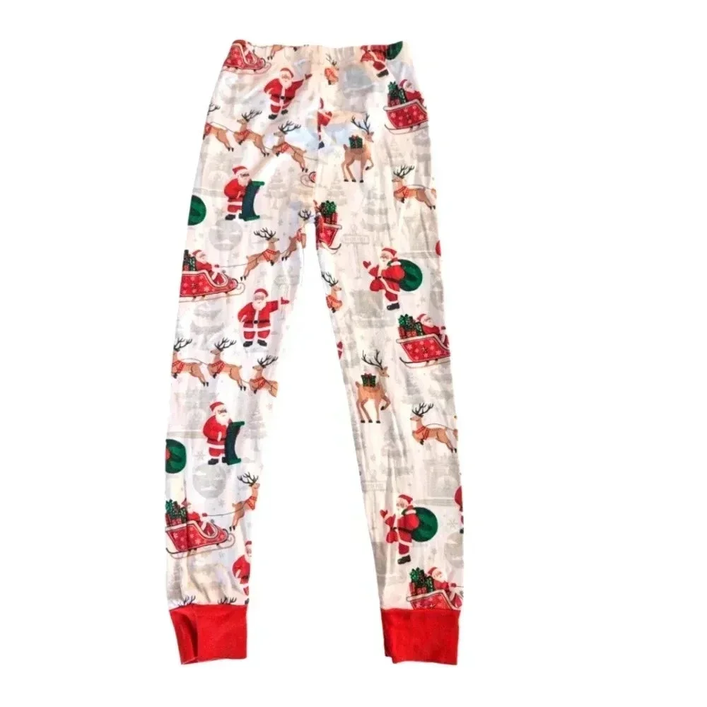 The Children's Place PJ Christmas Soft Girls Pajamas 2 Sets Cotton SZ 7